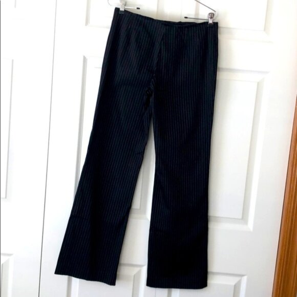 Anne Klein Ladies Dress Pants Size 6 Black w/white - Picture 3 of 6